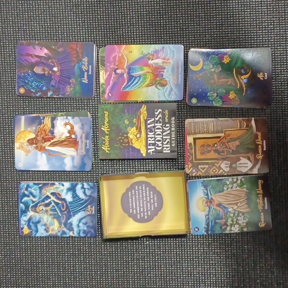 Tarot card, Oracle cards, 1001 Dream Book bundle. Egyptian African Divine - Picture 4 of 15